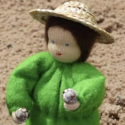 Muschel Kinder - Jahreszeitentisch - Blumenkind - Sommer