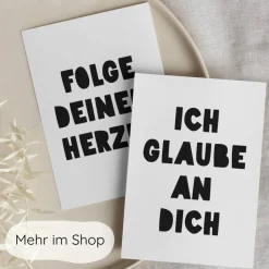 Mutmacher Karte Brustkrebs – Aufmunterung bei Chemotherapie, Geschenk für Mama, Schwester, Freundin