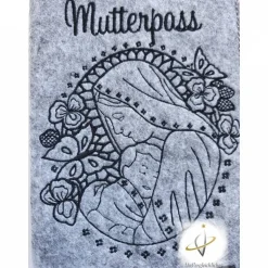 Mutterpasshülle Filz, Mutterpass Hülle, Babybauch, Schwangerschaft, Werdende Mama, Mutterpass, Geschenk Schwangerschaft,