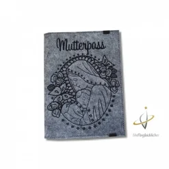 Mutterpasshülle Filz, Mutterpass Hülle, Babybauch, Schwangerschaft, Werdende Mama, Mutterpass, Geschenk Schwangerschaft,