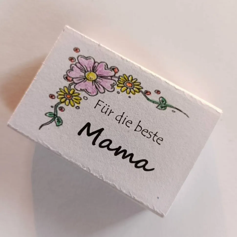 Muttertag in der Streichholzschachtel  Für die beste Mama