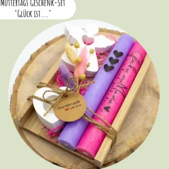 Muttertags Geschenk-Set „Glück ist…“ | Muttertag | Geschenkidee | Geschenkset | Aufmerksamkeit | Mitbringsel