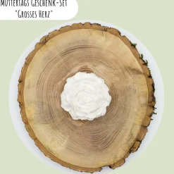 Muttertags Geschenk-Set „Grosses Herz“ | Muttertag | Geschenkidee | Geschenkset | Kerzenhalter | Aufmerksamkeit