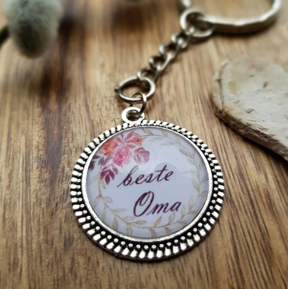 Muttertagsgeschenk beste Oma Schlüsselanhänger
