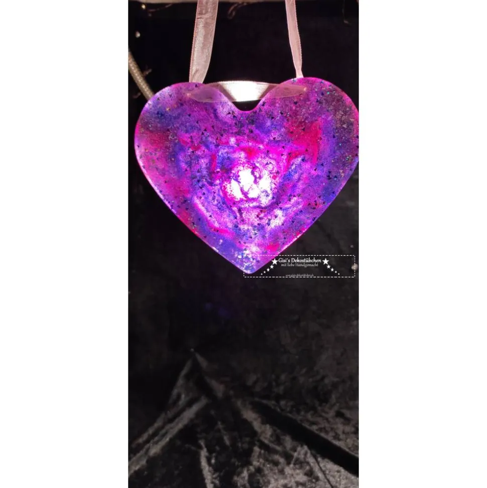 Muttertagsgeschenk Herz Harz Wand hängen