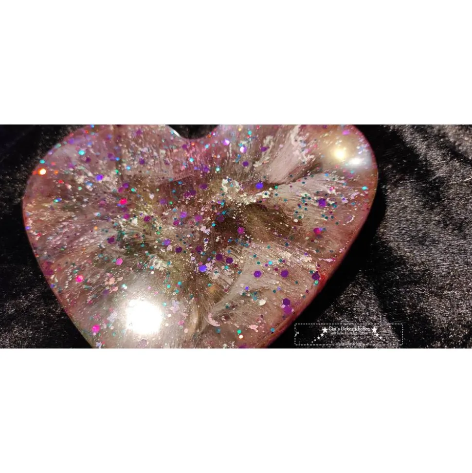 Muttertagsgeschenk Herz Harz Wand hängen