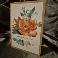 Muttertagskarte / Blumenkarte / Beste Mama / Muttertagsgeschenk / Muttertag / Karte