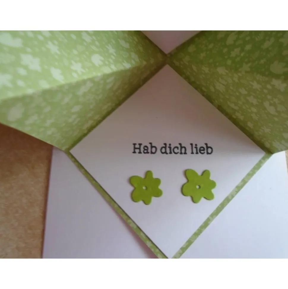 Muttertagskarte Explosionskarte Glückwunschkarte Grußkarte Muttertag  Herzen Mutter Frau