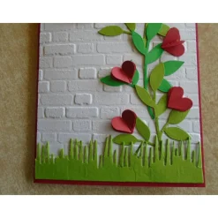 Muttertagskarte Glückwunschkarte Grußkarte Muttertag  Herzen Mama  Frau Herzranke Mutter