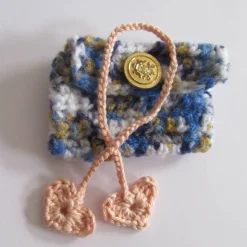 Nabelschnurbändchen Herzen rosa - 100% Baumwolle