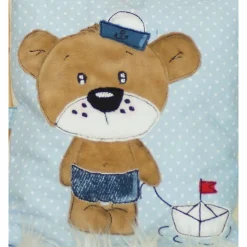 Namenskissen, Kuschelkissen Doodle Stickerei Bärchen 