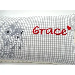 Namenskissen Taufkissen Kuschelkissen Kindergartenkissen Geburtsgeschenk  Französische Bulldogge