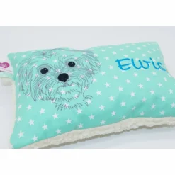 Namenskissen Taufkissen Kuschelkissen Kindergartenkissen Geburtsgeschenk  Bolonka