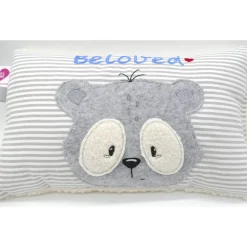 Namenskissen Taufkissen Kuschelkissen Kindergartenkissen Geburtsgeschenk  Panda Pandaliebe Pandabär