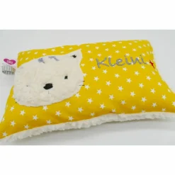Namenskissen Taufkissen Kuschelkissen Kindergartenkissen Geburtsgeschenk  Schmusekissen Katze Kätzchen