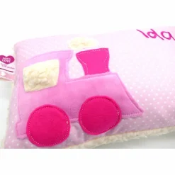Namenskissen Taufkissen Kuschelkissen Kindergartenkissen Geburtsgeschenk  Eisenbahn Lok Lokomotive