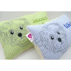 Namenskissen Taufkissen Kuschelkissen Kindergartenkissen Geburtsgeschenk  Bolonka