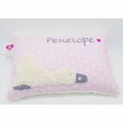 Namenskissen Taufkissen Kuschelkissen Kindergartenkissen Geburtsgeschenk  Ente Entchen