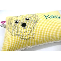 Namenskissen Taufkissen Kuschelkissen Kindergartenkissen Geburtsgeschenk  Bolonka