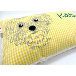 Namenskissen Taufkissen Kuschelkissen Kindergartenkissen Geburtsgeschenk  Bolonka