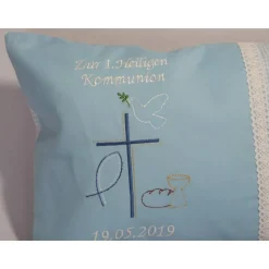 Namenskissen zur Kommunion KK 104