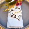 Namensschilder Hochzeit | Holz Tischdeko Hochzeit | Personalisierte Dekoration| Hochzeit Tischkarte | Gastgeschenk