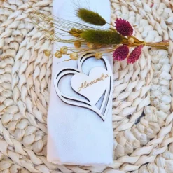 Namensschilder Hochzeit | Holz Tischdeko Hochzeit | Personalisierte Dekoration| Hochzeit Tischkarte | Gastgeschenk