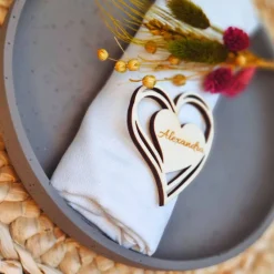 Namensschilder Hochzeit | Holz Tischdeko Hochzeit | Personalisierte Dekoration| Hochzeit Tischkarte | Gastgeschenk