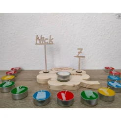 Namensstecker für Geburtstagsringe / Geburtstagskränze / Geburtstagsbretter