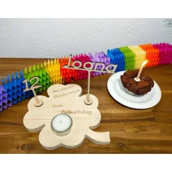 Namensstecker für Geburtstagsringe / Geburtstagskränze / Geburtstagsbretter