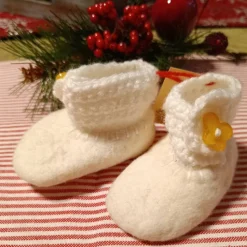 Neugeborenenschuhe, Gr. 14/16                   Taufschuhe 16/17