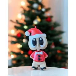 Niedliche 3D-gedruckte Weihnachtsfiguren – Baumschmuck & Geschenkidee