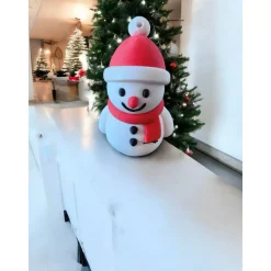 Niedliche 3D-gedruckte Weihnachtsfiguren – Baumschmuck & Geschenkidee