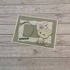 Niedliche Grußkarten / Glückwunschkarten für Kinder zum Geburtstag, für Mädchen & Jungen, Katzen & Hunde, Handarbeit