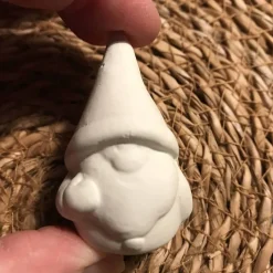 Niedlicher Wichtel aus Beton, kleiner Weihnachtsmann, verschiedene Farben, 5,5 cm