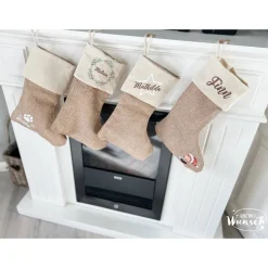 Nikolaus | Nikolausstiefel | Personalisiert | Nikolausgeschenk | Jute | Hund | Katze | Geschenk zum Nikolaus