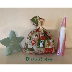 Nikolausbeutel Weihnachtsbeutel  Geschenksäckchen Unikat - Kalender