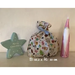 Nikolausbeutel Weihnachtsbeutel  Geschenksäckchen Unikat - Nußknacker