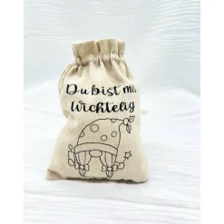 Nikolausbeutel  Wichtelbeutel Weihnachtgeschenk Du bist mir Wichtelig Weihnachten Geschenk Geschenkverpackung