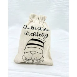 Nikolausbeutel  Wichtelbeutel Weihnachtgeschenk Du bist mir Wichtelig Weihnachten Geschenk Geschenkverpackung