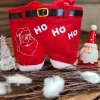 Nikolaushose Mini personalisierbar | Weihnachtsmann Hose als Geschenkverpackung | Lustige Nikolaus Geschenkidee für Kind