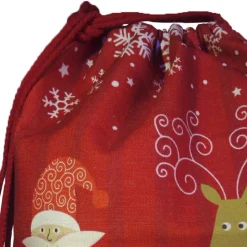 Nikolaussack mit Namen beidseitig personalisierbar in 2 Größen / Nikolaus / Weihnachtsmann / Nikolausstiefel mit Name