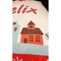 Nikolaussack mit Namen beidseitig personalisierbar in 2 Größen / Nikolaus / Weihnachtsmann / Nikolausstiefel mit Name