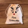 Nikolaussäckchen | Geschenkbeutel Weihnachten | Nikolaussack | Frohe Weihnachten