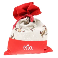 Nikolaussäckchen Elche mit Namen - Dekoration zu Weihnachten oder Advent Alternative Nikolaustiefel Nikolaussack