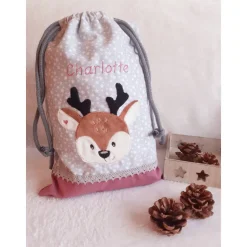 Nikolaussäckchen  Geschenkbeutel Nikolaus personalisiert mit Name