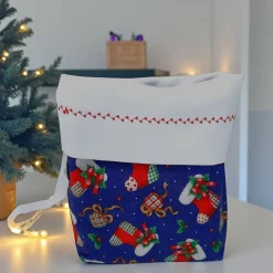 Nikolaussäckchen, Stoffsäckchen, Geschenkeverpackung