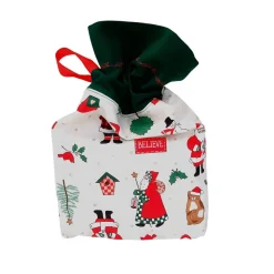 Nikolaussäckchen, Stoffsäckchen, Geschenkeverpackung aus Stoff