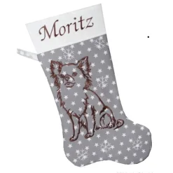 Nikolausstiefel Chihuahua mit Namen