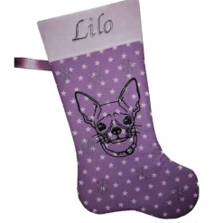 Nikolausstiefel Chihuahua mit Namen